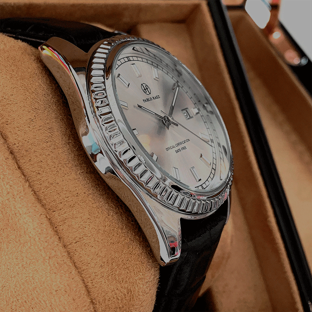 Pablo Raez Helios White Watch