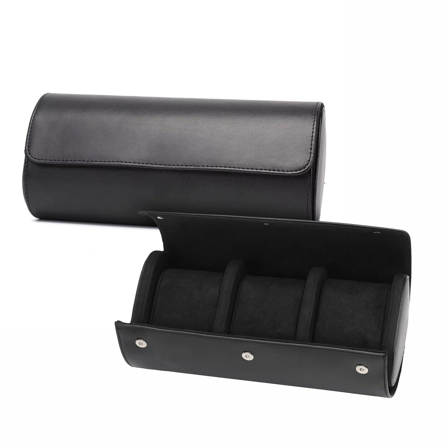 Premium Black Leather Case 3 Slots - Pablo Raez