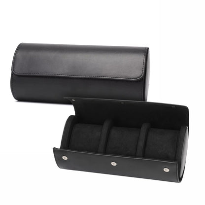 Premium Black Leather Case 3 Slots - Pablo Raez
