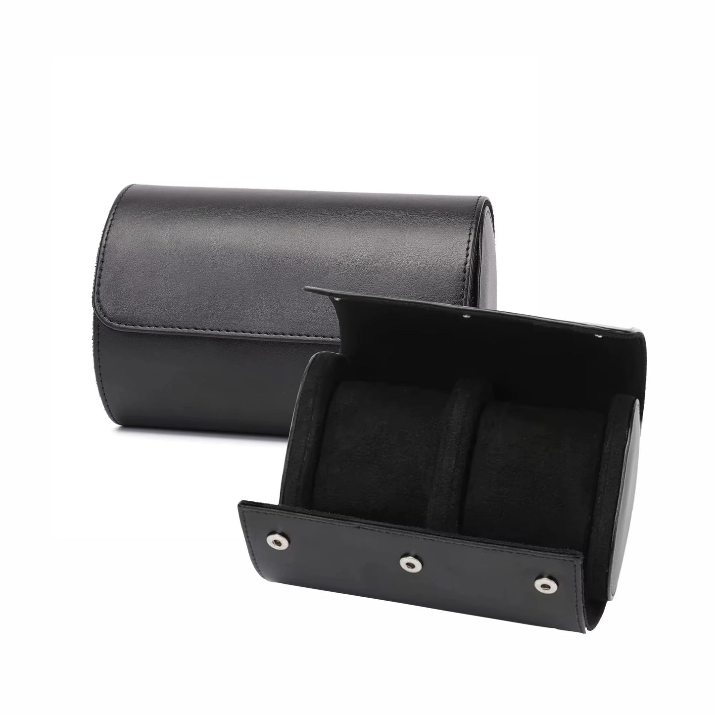 Premium Black Leather Case 2 Slots - Pablo Raez