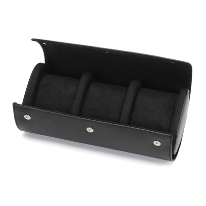 Premium Black Leather Case 3 Slots - Pablo Raez