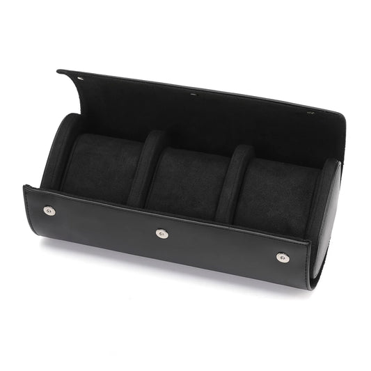 Premium Black Leather Case 3 Slots - Pablo Raez